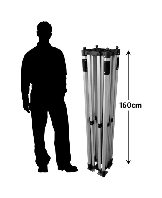 Pro pop-up gazebo 1.5x1.5 m, pro folding tent | Vision-One