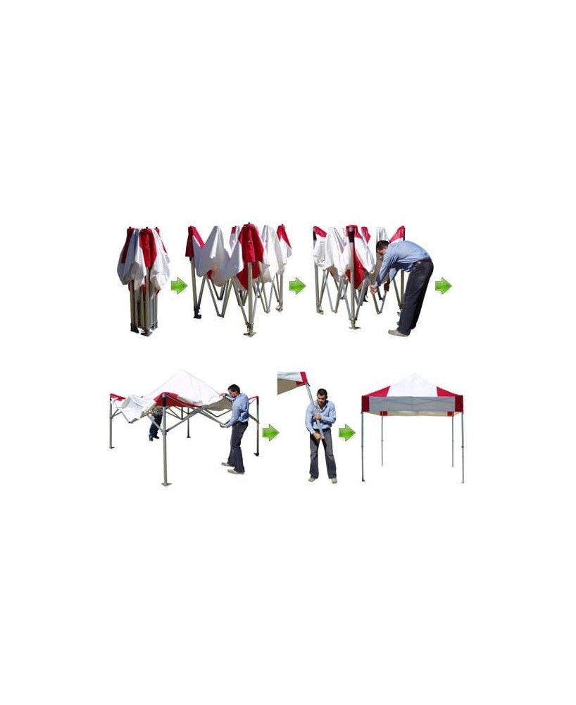 Pro pop-up gazebo 1.5x1.5 m, pro folding tent | Vision-One