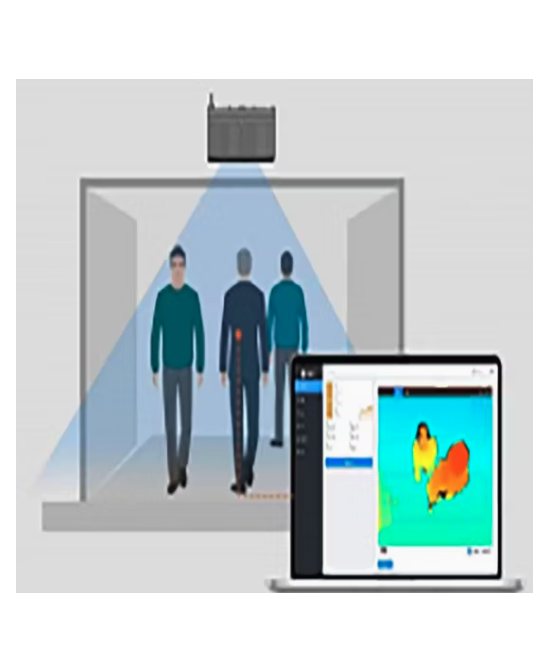 Pro WiFi people counter, ToF, 98% accuracy | Vision-One