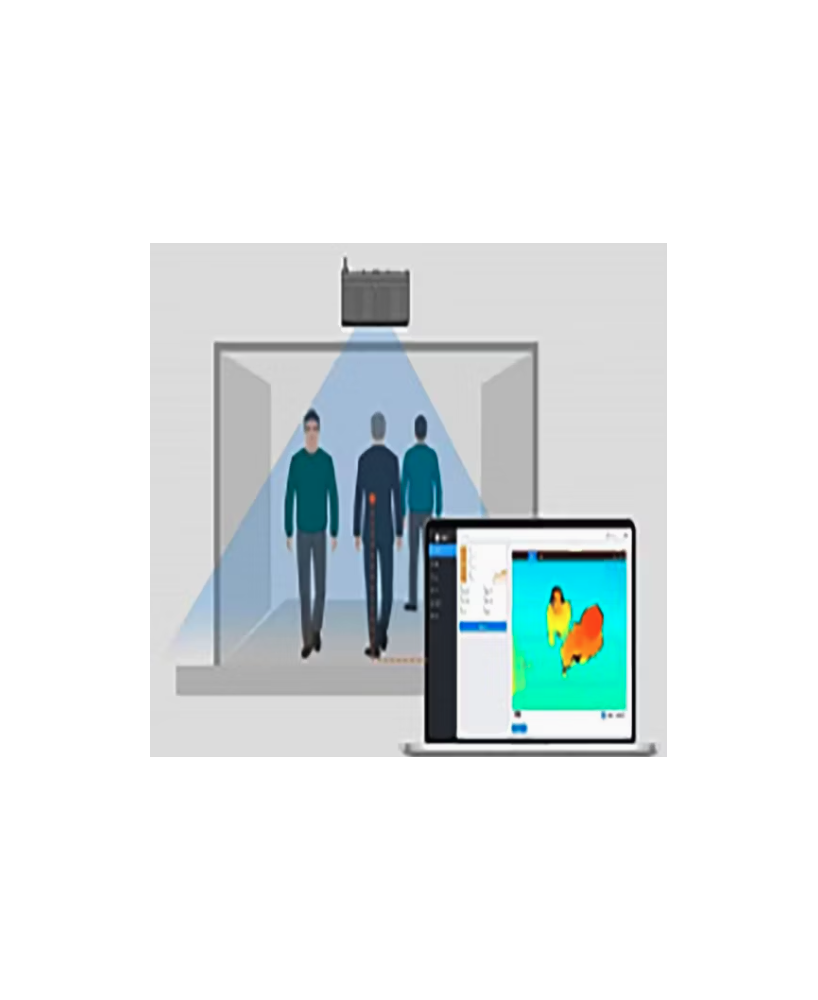 Pro WiFi people counter, ToF, 98% accuracy | Vision-One