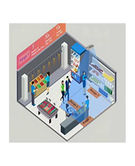 Pro WiFi people counter, ToF, 98% accuracy | Vision-One