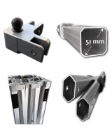 Barnum Pliant Aluminium Pro Plus 3x3m