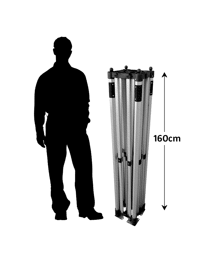 Black 3x3 m pop-up gazebo rental, Liège | Vision-One