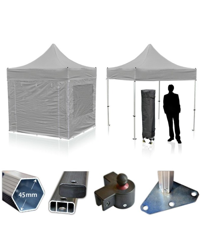 Pro 45 mm aluminium gazebo frame (spare) | Vision-One