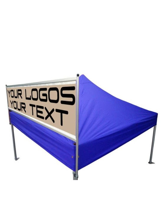 Custom sky banner for gazebos, 3 or 6 m | Vision-One