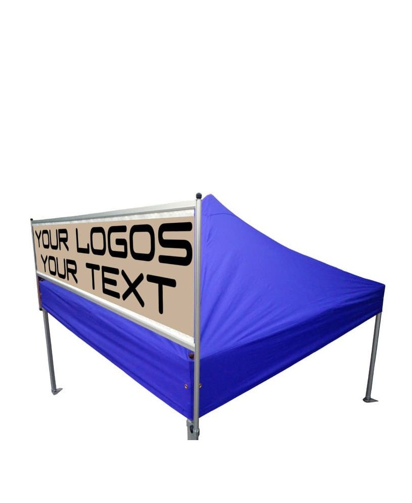 Custom sky banner for gazebos, 3 or 6 m | Vision-One