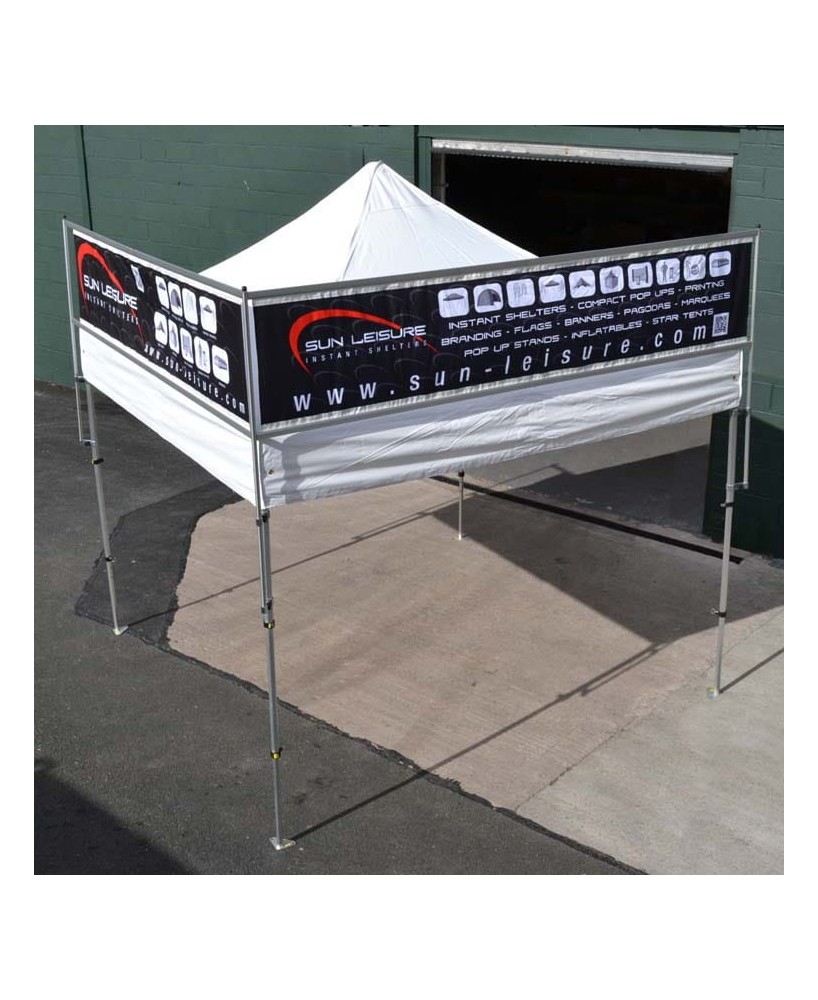 Custom sky banner for gazebos, 3 or 6 m | Vision-One
