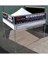 Custom sky banner for gazebos, 3 or 6 m | Vision-One