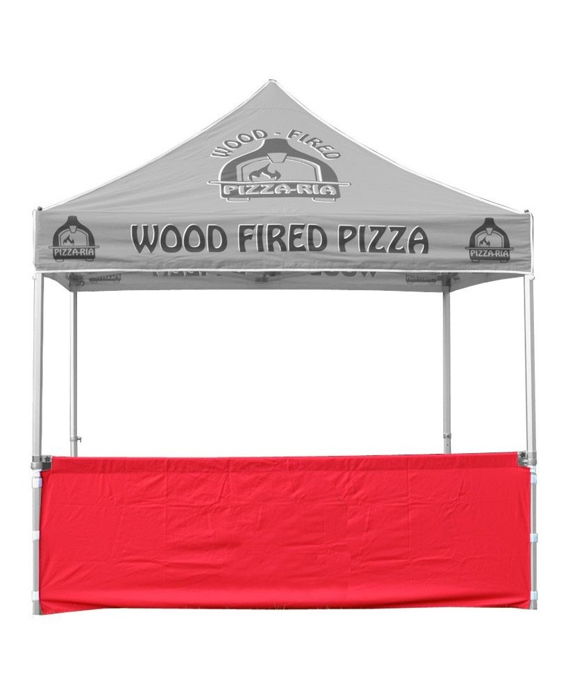 Custom printed half wall for gazebos | Vision-One