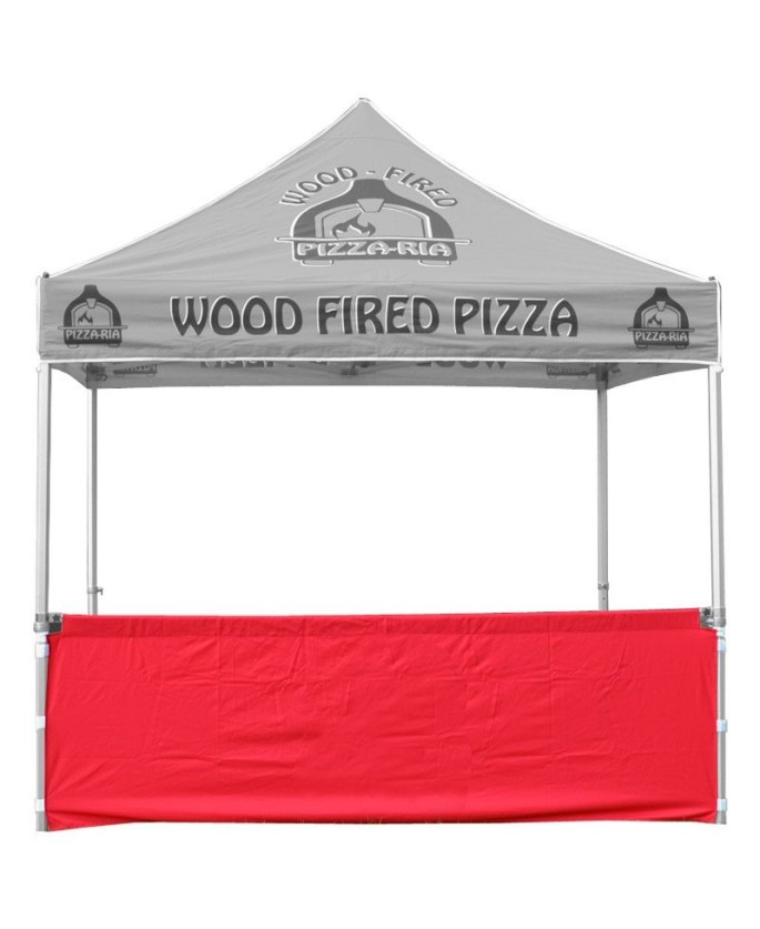 Custom printed half wall for gazebos | Vision-One