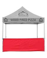 Custom printed half wall for gazebos | Vision-One