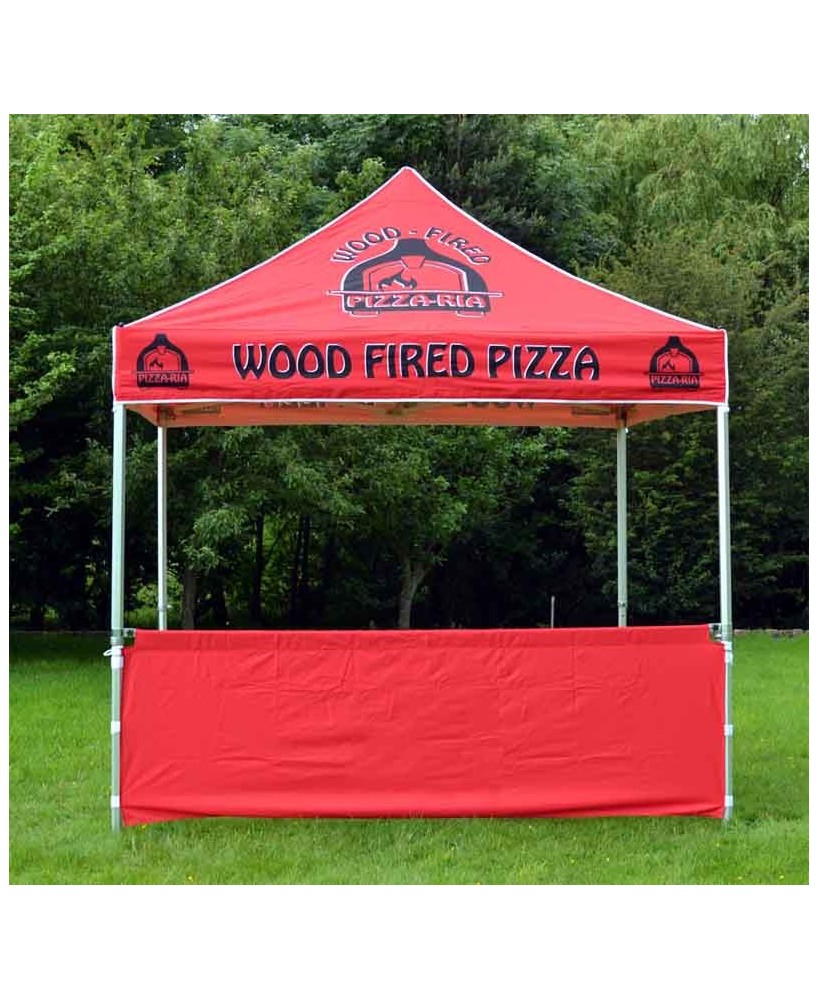 Custom printed half wall for gazebos | Vision-One