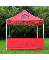 Custom printed half wall for gazebos | Vision-One