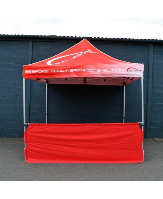 Custom printed half wall for gazebos | Vision-One
