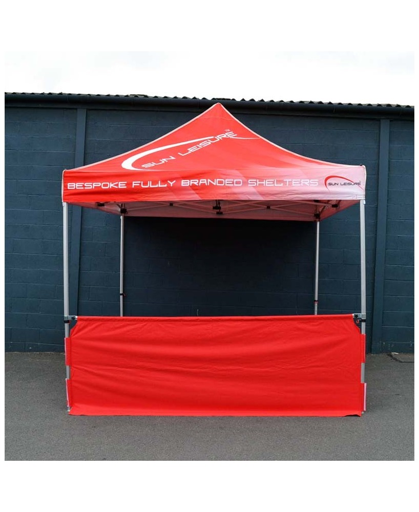 Custom printed half wall for gazebos | Vision-One