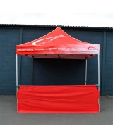 Custom printed half wall for gazebos | Vision-One