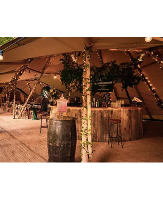 Luxury straw glamping tent | Vision-One