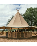 Luxury straw glamping tent | Vision-One