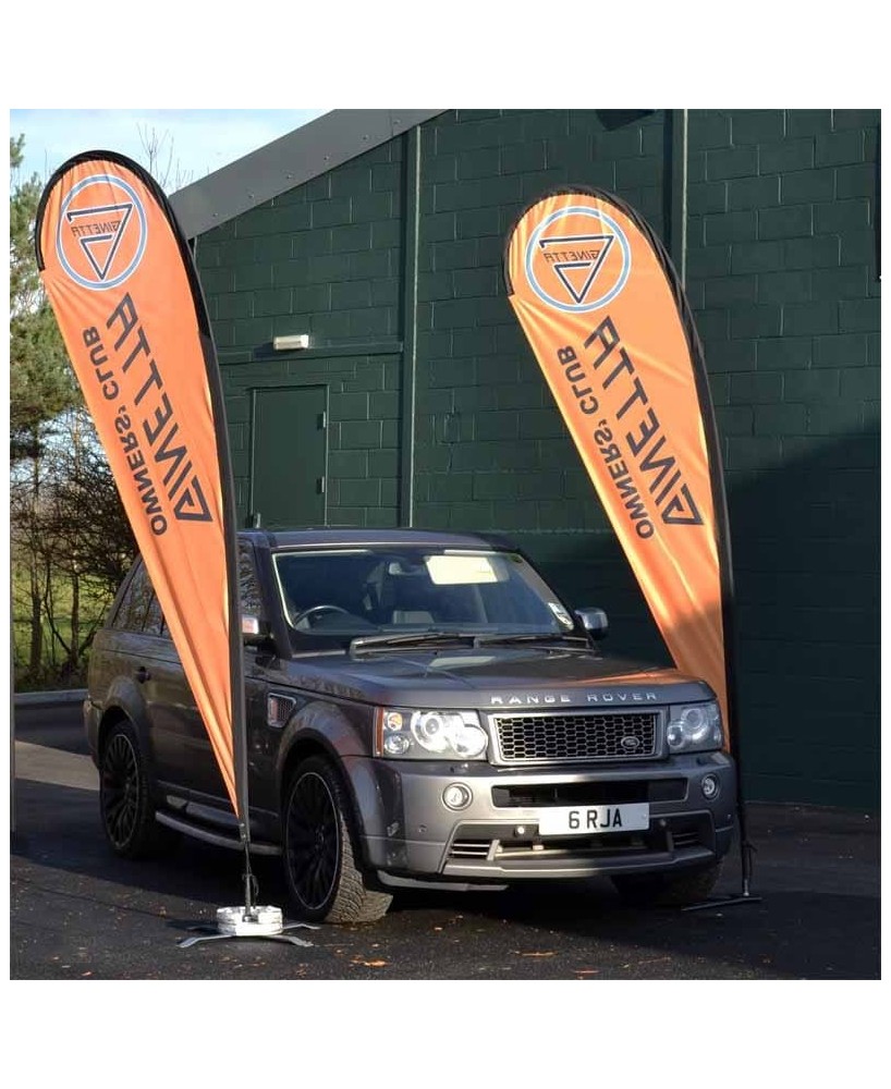 Beach Flags Gouttes d'Eau