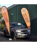 Beach Flags Gouttes d'Eau