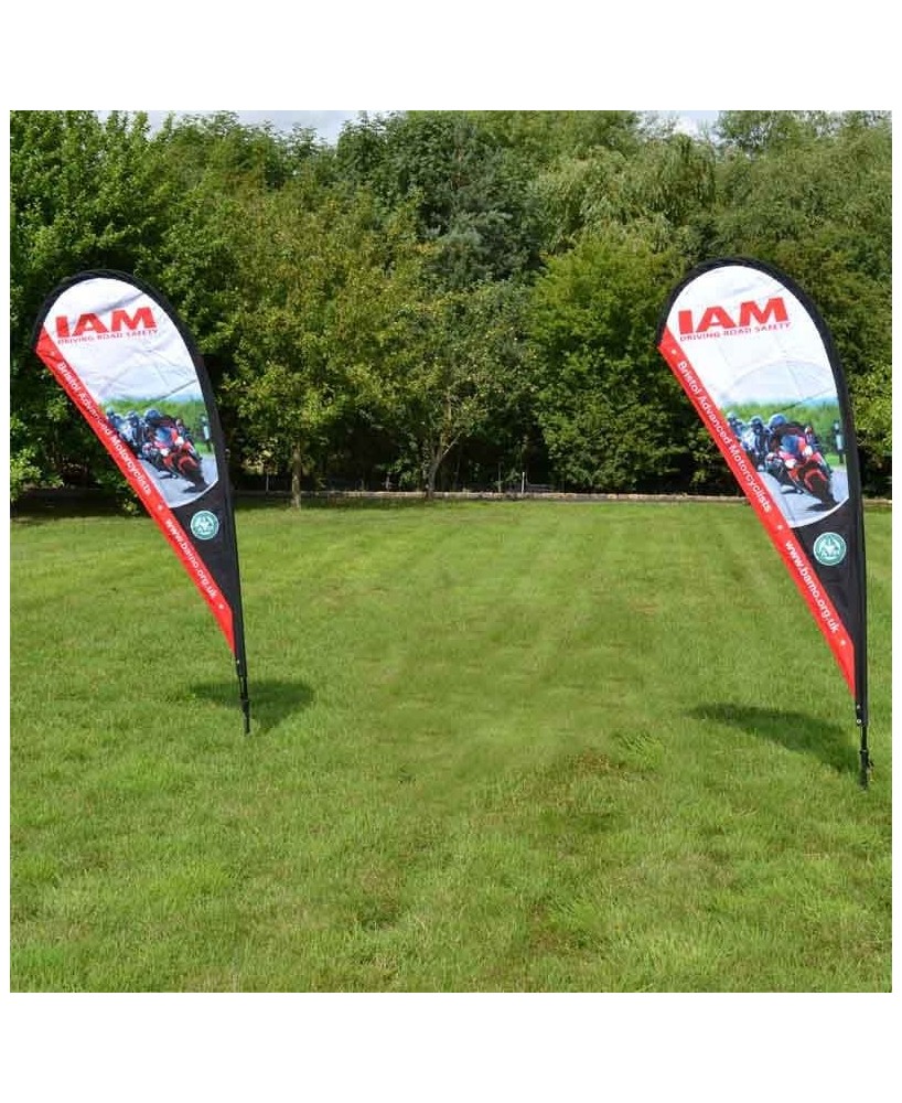 Beach Flags Gouttes d'Eau