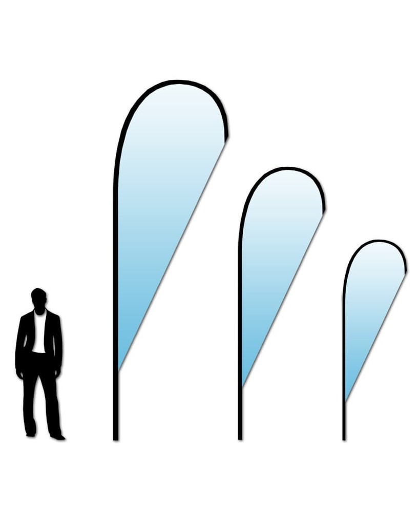 Beach Flags Gouttes d'Eau