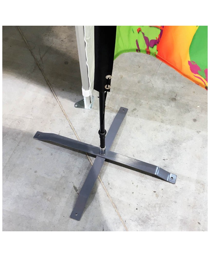 Cross base for beach flags | Vision-One