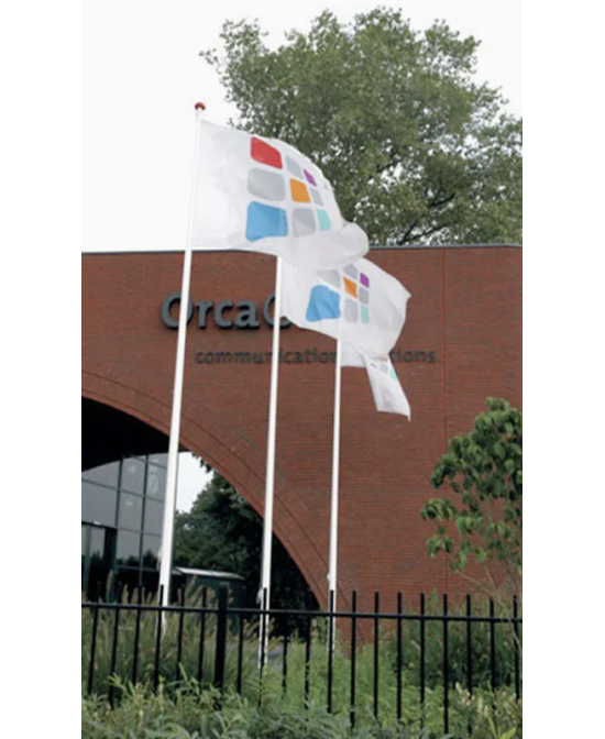 5 m fibreglass flagpole for banners | Vision-One