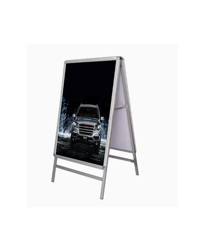 Chevalet Stop-Trottoir en Aluminium format A1