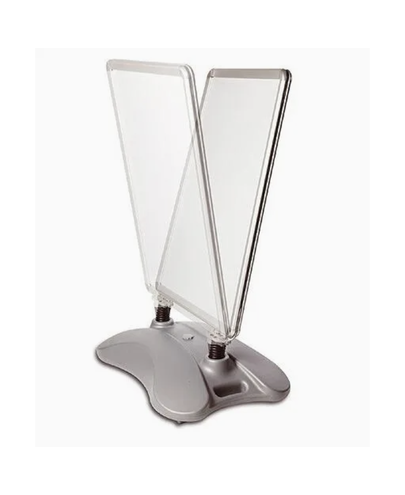 A1 aluminium poster stand on wheels | Vision-One