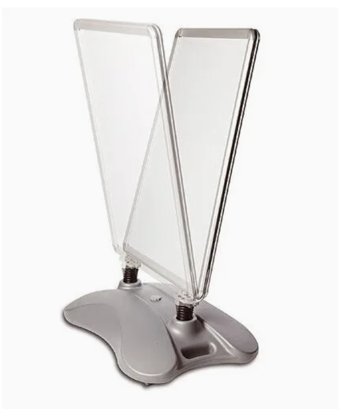 Support Publicitaire en Aluminium sur Roulettes A1