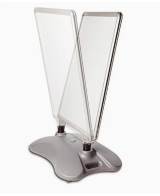 Support Publicitaire en Aluminium sur Roulettes A1