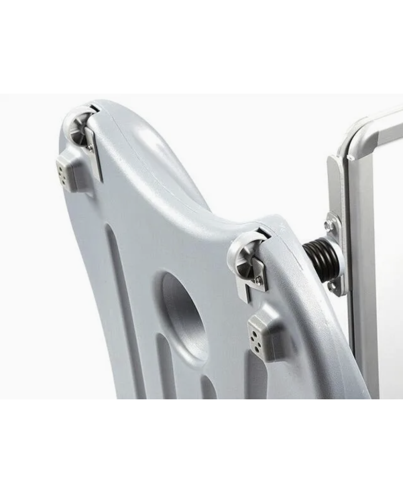 Support Publicitaire en Aluminium sur Roulettes A1