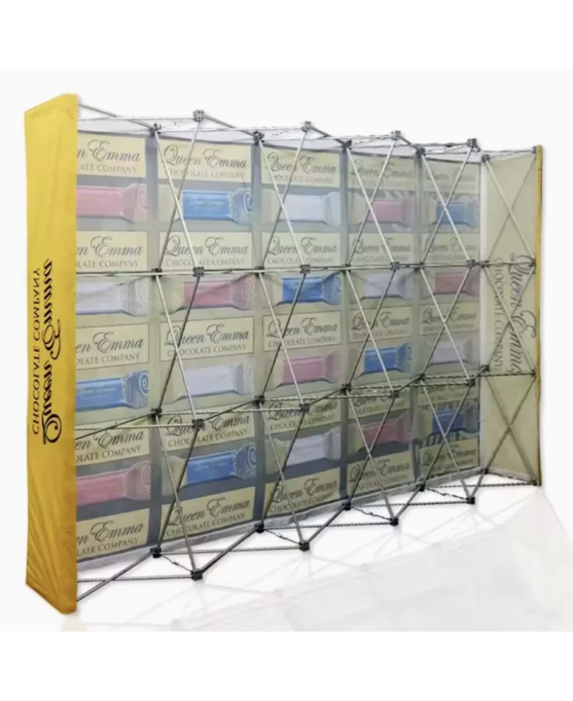 Custom pop-up display wall for trade shows | Vision-One