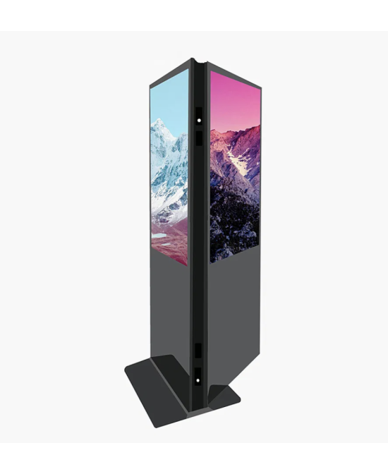 Dual-screen digital advertising kiosk | Vision-One