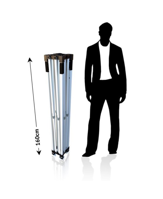 Steel pop-up gazebo 6x3 m, pro folding tent | Vision-One