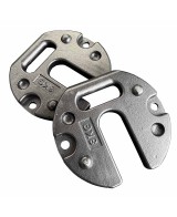 Ensemble de 2 poids en acier de 8 kg