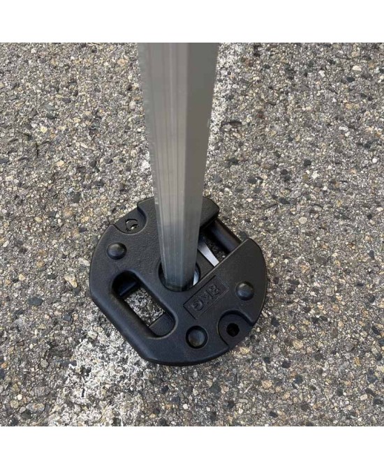 Ensemble de 2 poids en acier de 8 kg