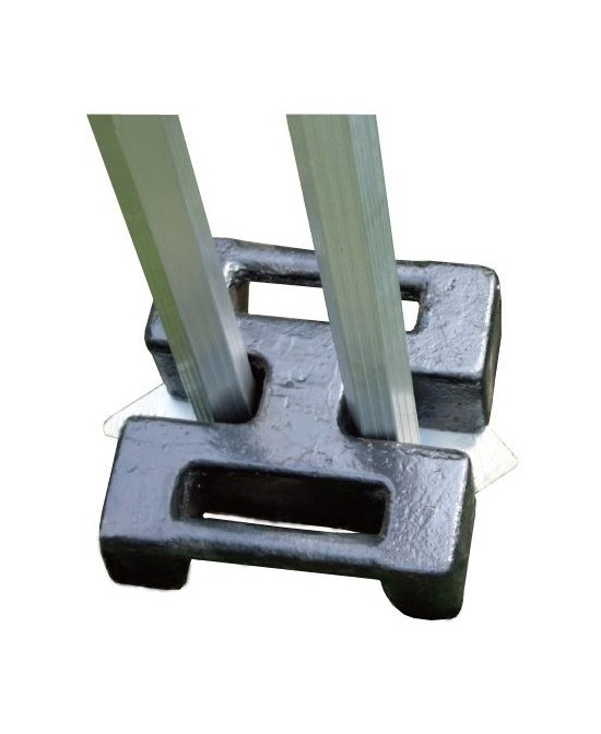 Poids pour double Barnum en acier H