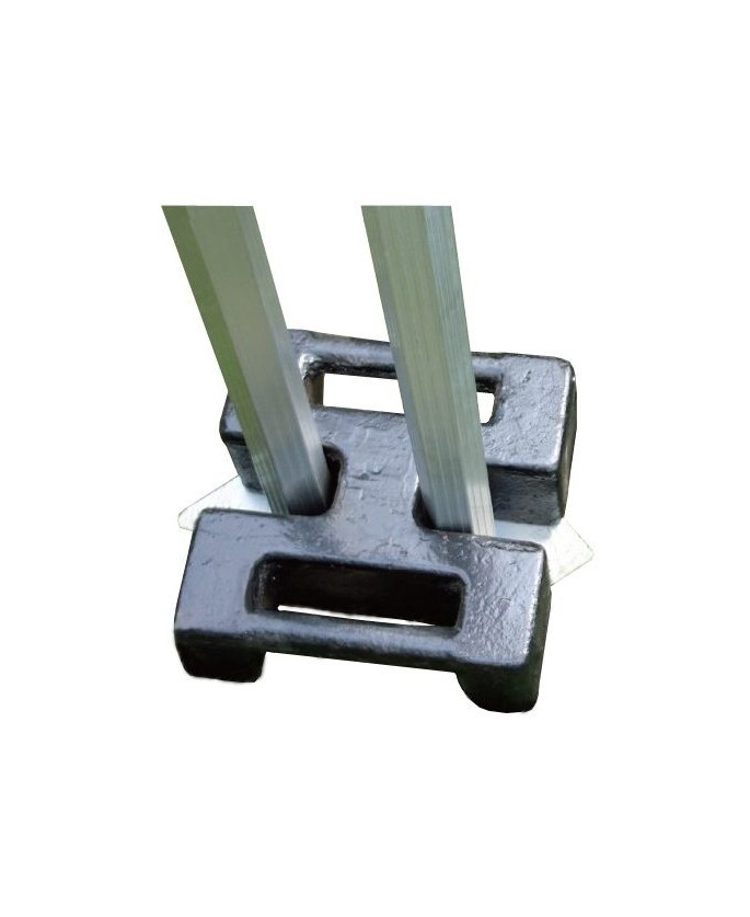 Poids pour double Barnum en acier H