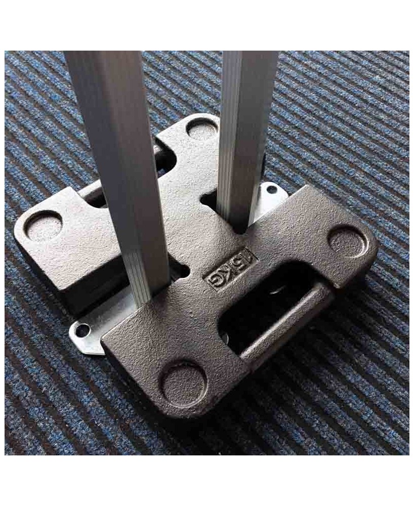 Poids pour double Barnum en acier H