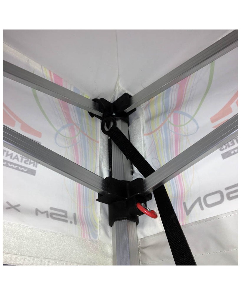 Piquet robuste et sangle à cliquet (4pcs)